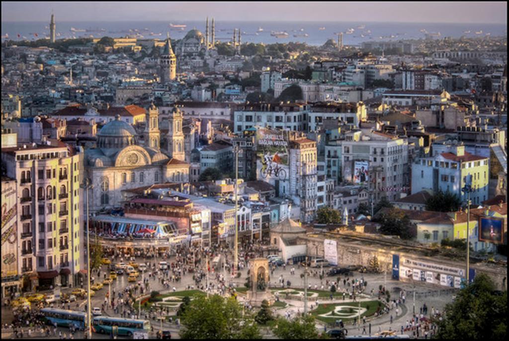 Venus Hotel Taksim Istanbul Bagian luar foto